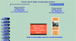 Desktop Screenshot of fanninswcd.com
